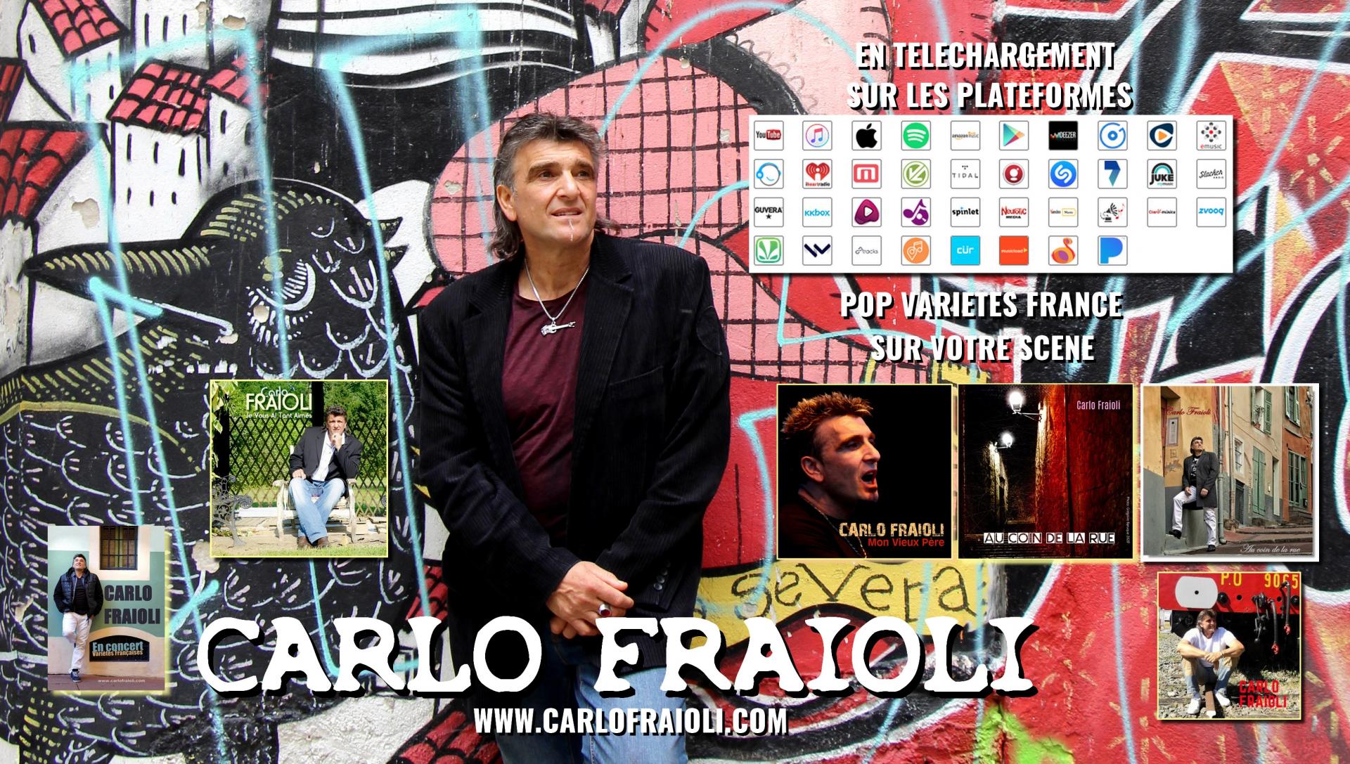 Carlo Fraioli Auteur-Interprète POP FR