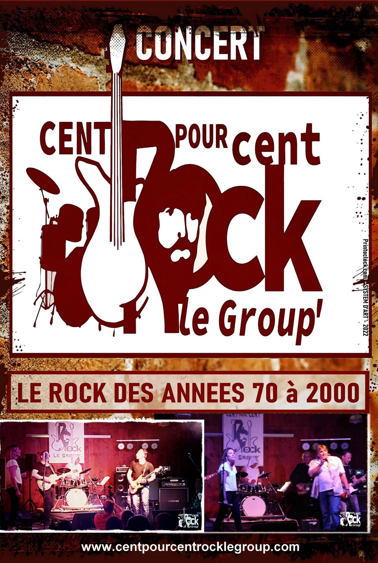 Affiche cent pour cent rock 30 41