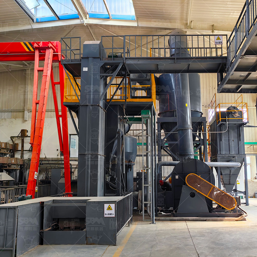 Modern crushing and screening production line for stone processing