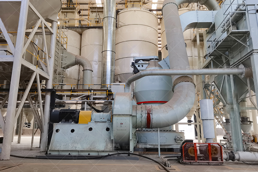 MTW European Trapezium Grinding Mill internal structure