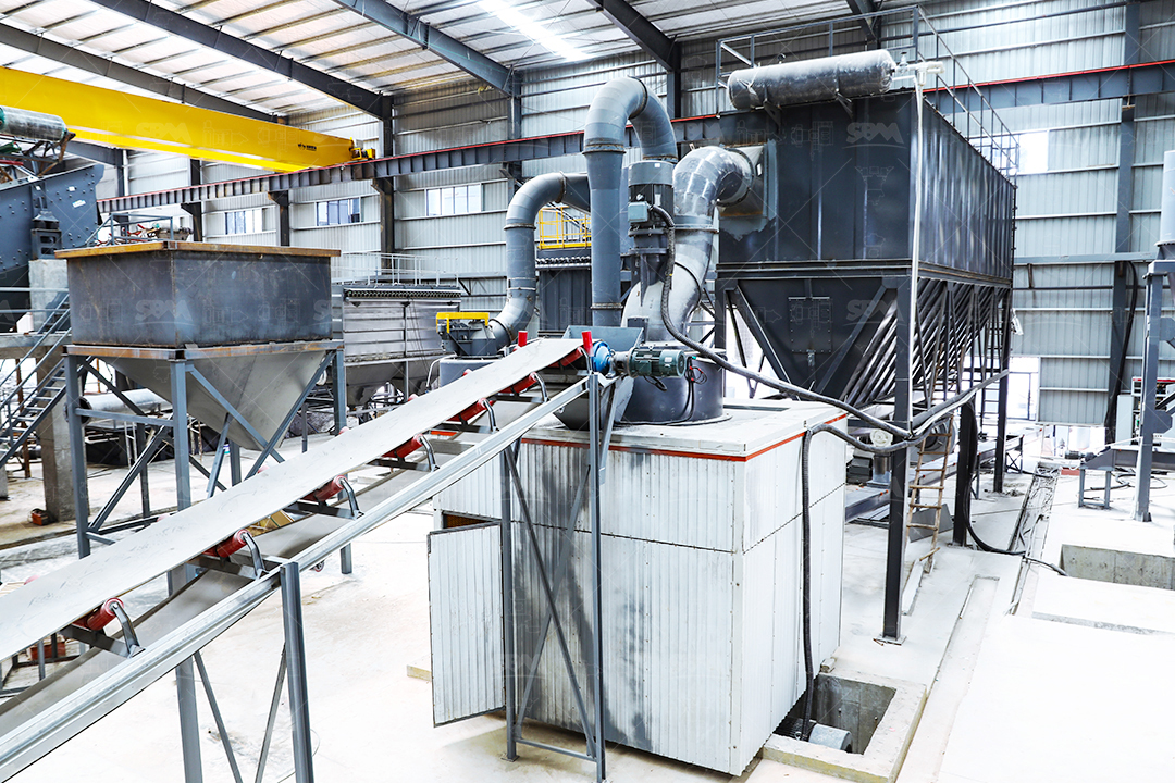 Ultrafine grinding mill for gypsum powder