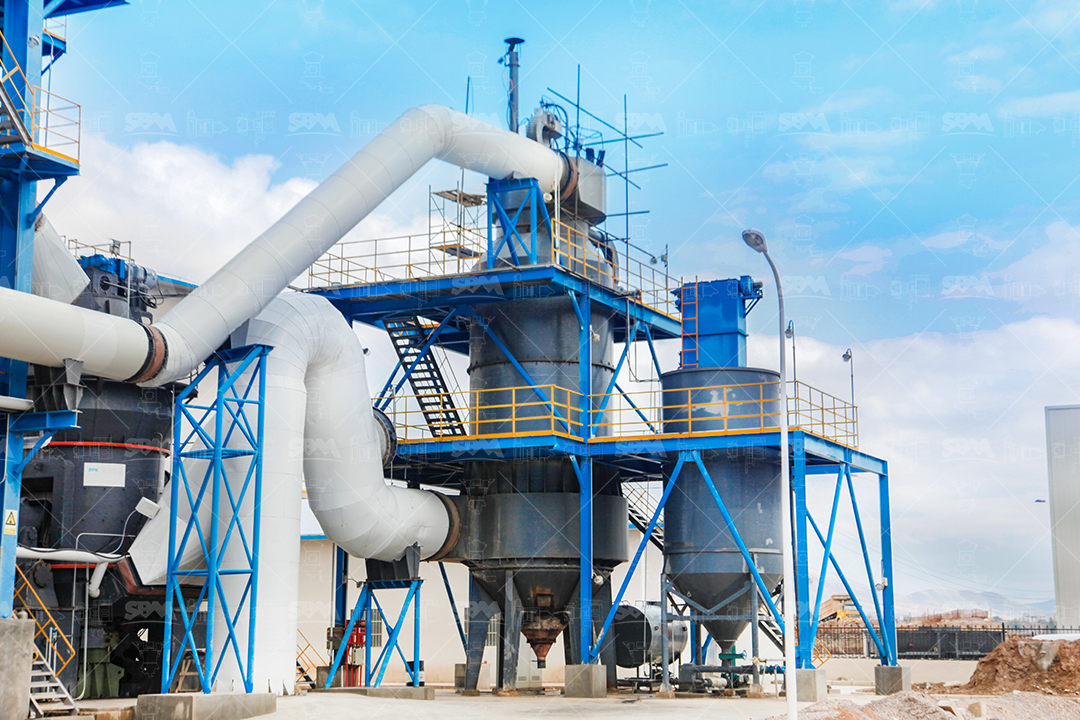 Vertical mill internal structure diagram