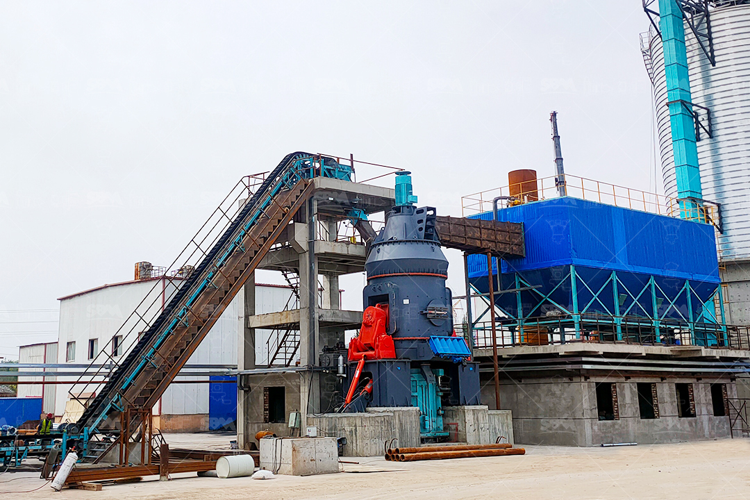 LM Vertical Roller Mill for grinding calcium carbonate