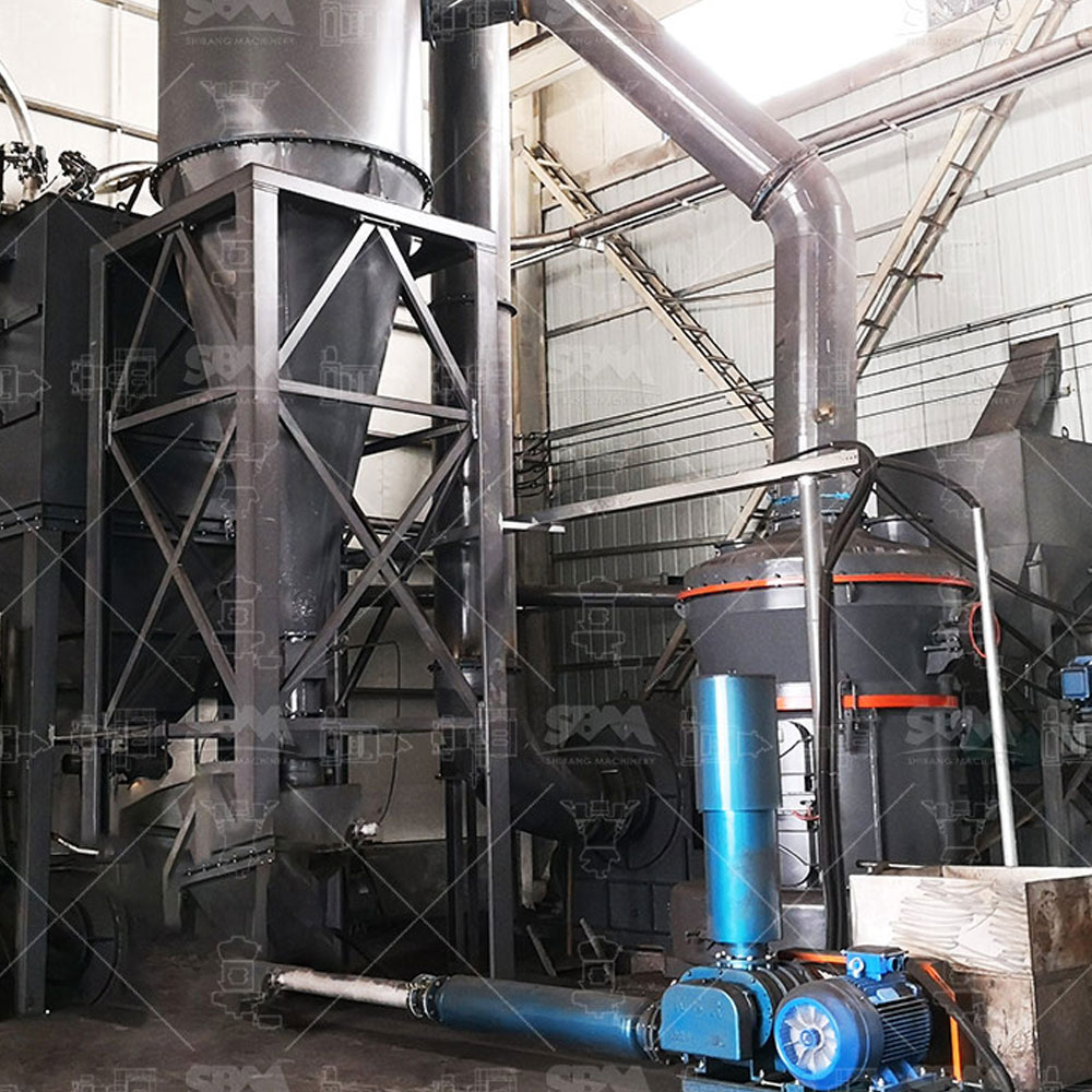 Primary crushing of stone with jaw crusher