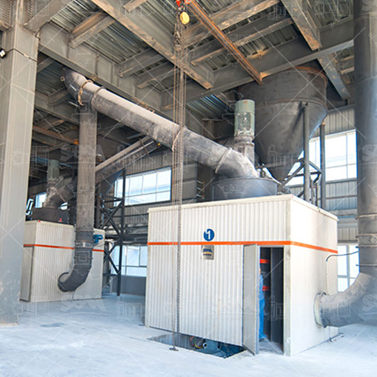 SCM ultrafine grinding mill in mineral processing plant