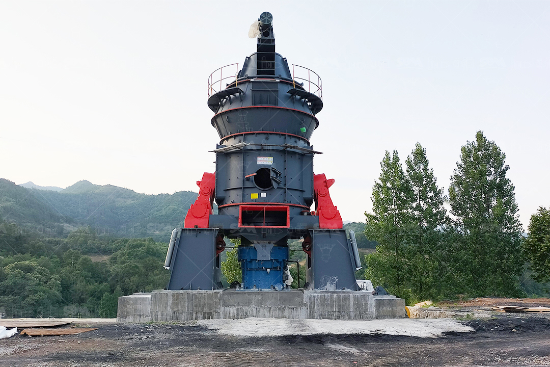 LUM ultrafine vertical roller mill internal structure