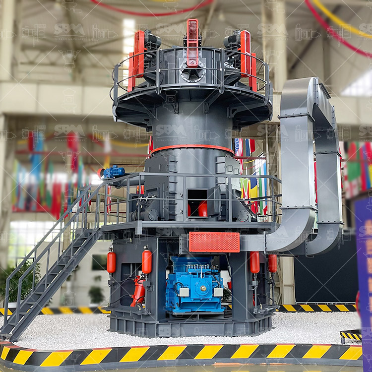 Vertical roller mill VRM for limestone grinding diagram