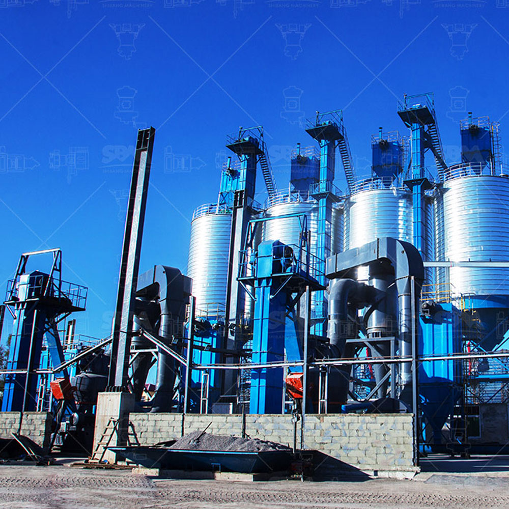 Optimization of powder grinding process showing increased output and quality control