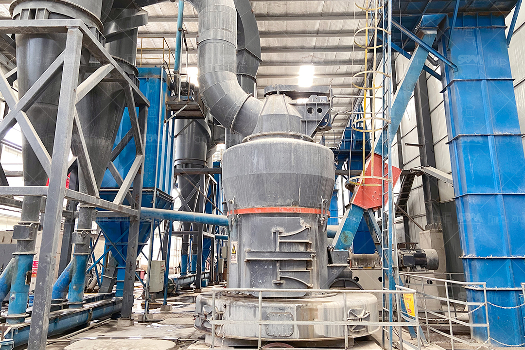 Advanced dust collection system reducing emissions in Raymond mill operation