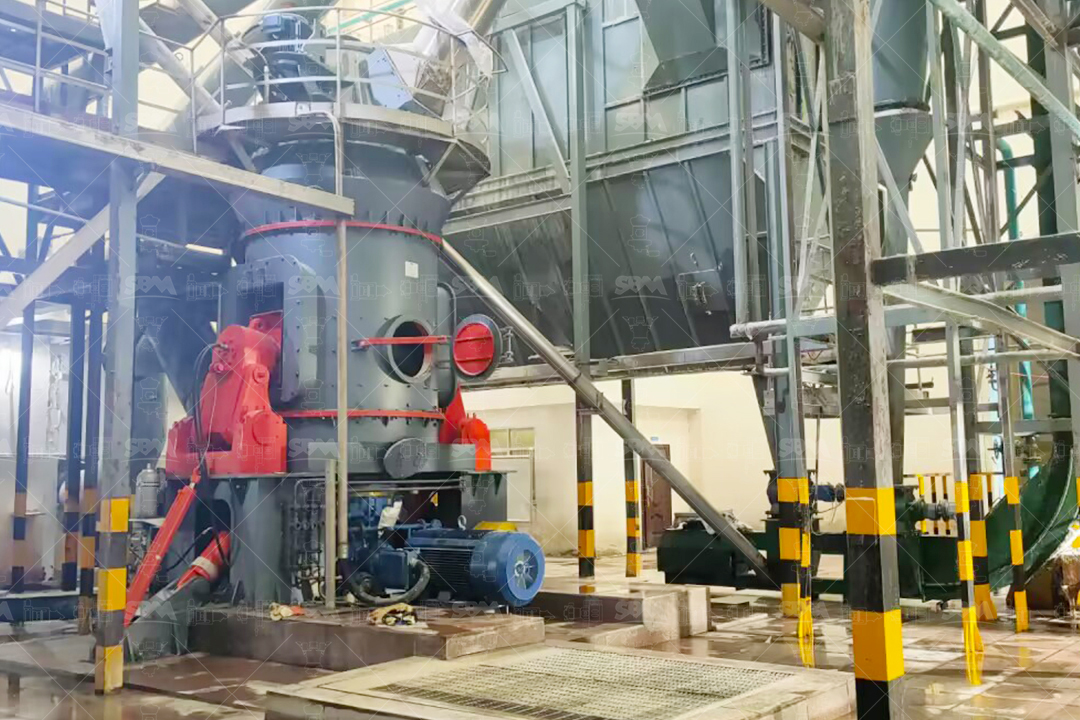 Ultrafine vertical roller mill LUM for fine powder production